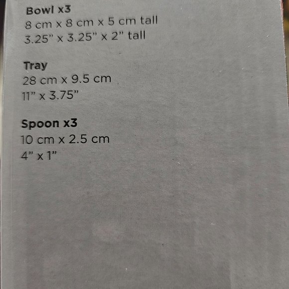 KSP Christmas Gleam Porcelain Bowls with Tray - Set/7 (White/Silver) - Picture 4 of 4